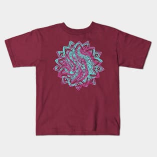 Flowers in Bloom- psychedelic Kids T-Shirt